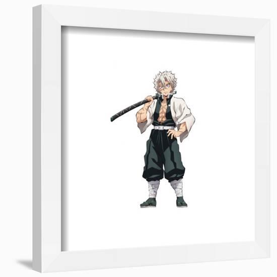 Gallery Pops Demon Slayer - Sanemi Shinazugawa Wind Hashira Wall Art-Trends International-Framed Gallery Pops