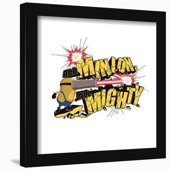 Gallery Pops Despicable Me 4 - All Minion All Mighty Wall Art-Trends International-Framed Gallery Pops