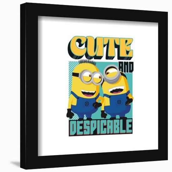 Gallery Pops Despicable Me 4 - Cute and Despicable Wall Art-Trends International-Framed Gallery Pops