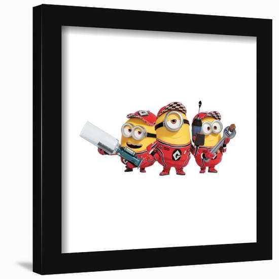 Gallery Pops Despicable Me 4 - Gru Crew Fix It Wall Art-Trends International-Framed Gallery Pops