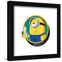 Gallery Pops Despicable Me 4 - Mel Character Badge Wall Art-Trends International-Framed Gallery Pops