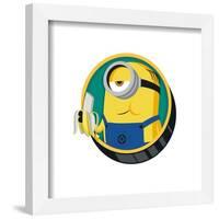 Gallery Pops Despicable Me 4 - Mel Character Badge Wall Art-Trends International-Framed Gallery Pops