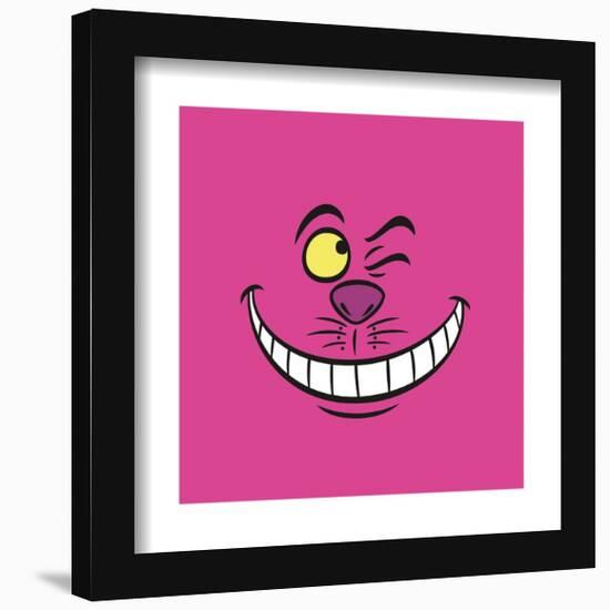 Gallery Pops Disney 100th Anniversary - Happy Faces Cheshire Cat Wall Art-Trends International-Framed Gallery Pops