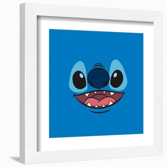 Gallery Pops Disney 100th Anniversary - Happy Faces Stitch Wall Art-Trends International-Framed Gallery Pops