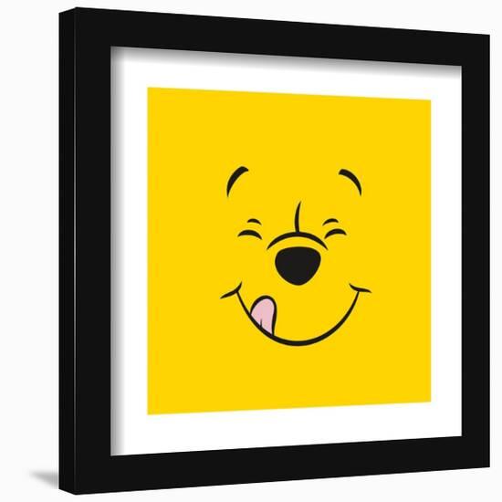 Gallery Pops Disney 100th Anniversary - Happy Faces Winnie The Pooh Wall Art-Trends International-Framed Gallery Pops