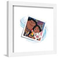 Gallery Pops Disney 100th Anniversary - Photo Booth Moana Wall Art-Trends International-Framed Gallery Pops