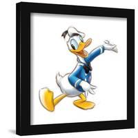 Gallery Pops Disney 100th Anniversary - Sketch Donald Duck Wall Art-Trends International-Framed Gallery Pops