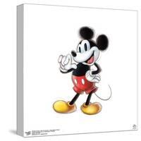 Gallery Pops Disney 100th Anniversary - Sketch Mickey Mouse Wall Art-Trends International-Stretched Canvas