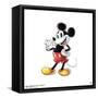 Gallery Pops Disney 100th Anniversary - Sketch Mickey Mouse Wall Art-Trends International-Framed Stretched Canvas
