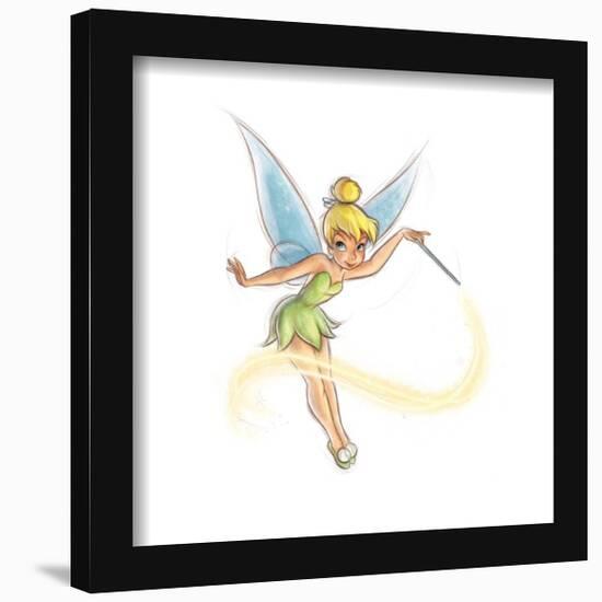 Gallery Pops Disney 100th Anniversary - Sketch Tinker Bell Wall Art-Trends International-Framed Gallery Pops