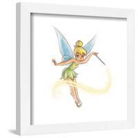 Gallery Pops Disney 100th Anniversary - Sketch Tinker Bell Wall Art-Trends International-Framed Gallery Pops