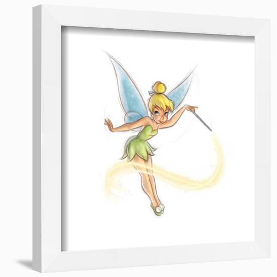 Gallery Pops Disney 100th Anniversary - Sketch Tinker Bell Wall Art-Trends International-Framed Gallery Pops