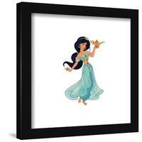 Gallery Pops Disney Aladdin - Jasmine and the Lamp Wall Art-Trends International-Framed Gallery Pops