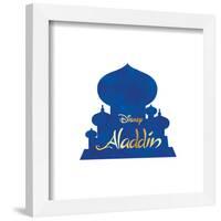 Gallery Pops Disney Aladdin - Logo Wall Art-Trends International-Framed Gallery Pops