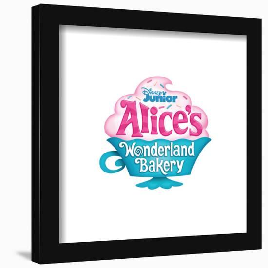 Gallery Pops Disney Alice's Wonderland Bakery - Logo Wall Art-Trends International-Framed Gallery Pops