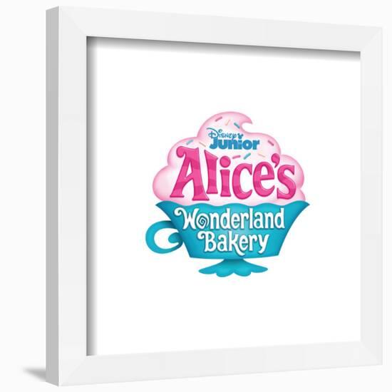 Gallery Pops Disney Alice's Wonderland Bakery - Logo Wall Art-Trends International-Framed Gallery Pops