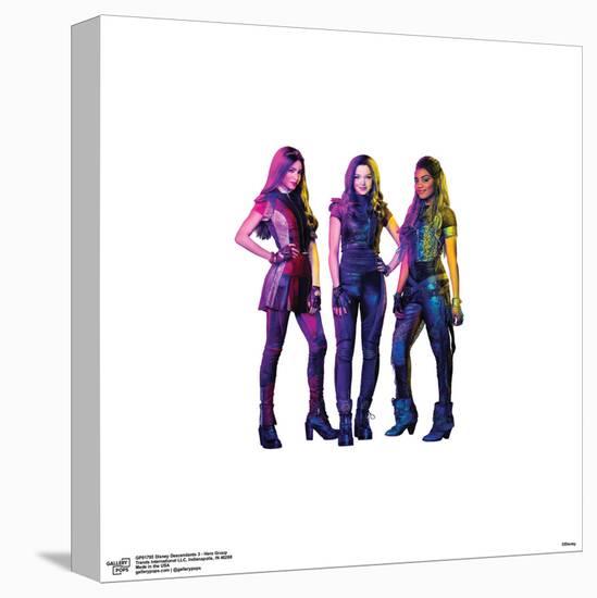 Gallery Pops Disney Descendants 3 - Hero Group Wall Art-Trends International-Stretched Canvas