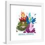 Gallery Pops Disney Elemental - Natural Charmers Wall Art-Trends International-Framed Gallery Pops