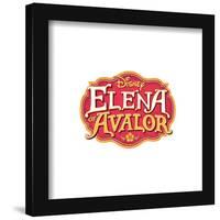 Gallery Pops Disney Elena of Avalor - Logo Wall Art-Trends International-Framed Gallery Pops