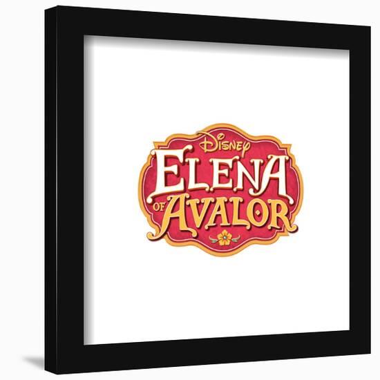 Gallery Pops Disney Elena of Avalor - Logo Wall Art-Trends International-Framed Gallery Pops