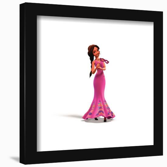 Gallery Pops Disney Elena of Avalor - Masquerade Dress Wall Art-Trends International-Framed Gallery Pops