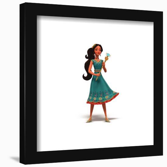 Gallery Pops Disney Elena of Avalor - Ruling Dress Wall Art-Trends International-Framed Gallery Pops