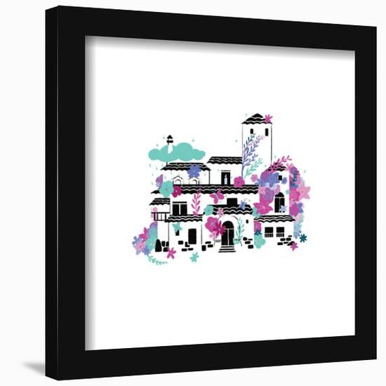 Gallery Pops Disney Encanto - Painted Paradise Encanto House Wall Art-Trends International-Framed Gallery Pops