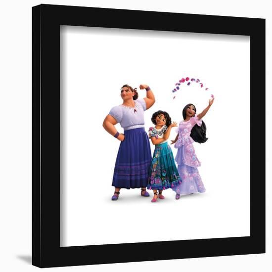 Gallery Pops Disney Encanto - Sisters Wall Art-Trends International-Framed Gallery Pops