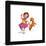 Gallery Pops Disney Fancy Nancy - Nancy and Frenchy Wall Art-Trends International-Framed Gallery Pops