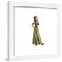 Gallery Pops Disney Frozen II - Anna Green Nightgown Wall Art-Trends International-Framed Gallery Pops