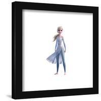 Gallery Pops Disney Frozen II - Elsa Dark Sea Dress Wall Art-Trends International-Framed Gallery Pops