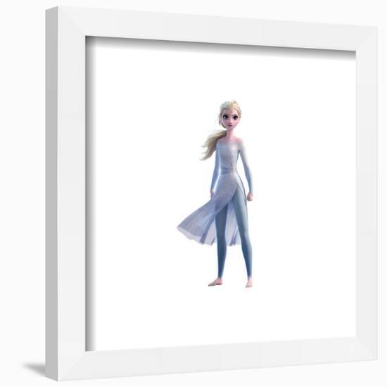 Gallery Pops Disney Frozen II - Elsa Dark Sea Dress Wall Art-Trends International-Framed Gallery Pops