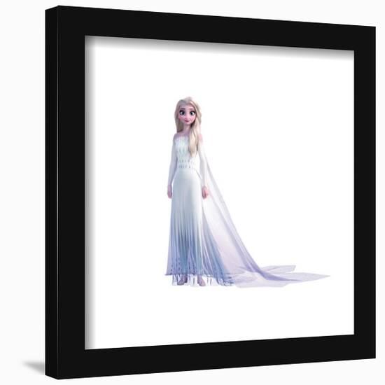 Gallery Pops Disney Frozen II - Elsa Fifth Spirit Dress Wall Art-Trends International-Framed Gallery Pops