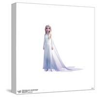 Gallery Pops Disney Frozen II - Elsa Fifth Spirit Dress Wall Art-Trends International-Stretched Canvas