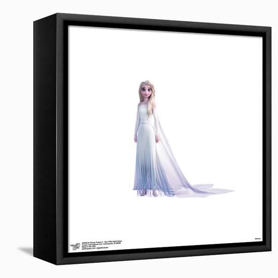 Gallery Pops Disney Frozen II - Elsa Fifth Spirit Dress Wall Art-Trends International-Framed Stretched Canvas
