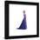 Gallery Pops Disney Frozen II - Elsa Light Purple Dress Wall Art-Trends International-Framed Gallery Pops