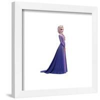 Gallery Pops Disney Frozen II - Elsa Light Purple Dress Wall Art-Trends International-Framed Gallery Pops