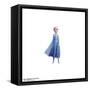 Gallery Pops Disney Frozen II - Elsa Travel Dress Wall Art-Trends International-Framed Stretched Canvas