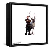 Gallery Pops Disney Frozen II - Kristoff and Sven Wall Art-Trends International-Framed Stretched Canvas
