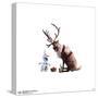 Gallery Pops Disney Frozen II - Olaf and Sven Wall Art-Trends International-Stretched Canvas