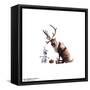 Gallery Pops Disney Frozen II - Olaf and Sven Wall Art-Trends International-Framed Stretched Canvas
