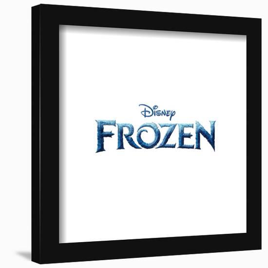 Gallery Pops Disney Frozen - Logo Wall Art-Trends International-Framed Gallery Pops