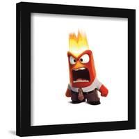 Gallery Pops Disney Inside Out 2 - Anger Character Wall Art-Trends International-Framed Gallery Pops