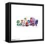 Gallery Pops Disney Inside Out 2 - Emotions Group Wall Art-Trends International-Framed Stretched Canvas