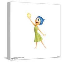 Gallery Pops Disney Inside Out 2 - Joy Character Wall Art-Trends International-Stretched Canvas