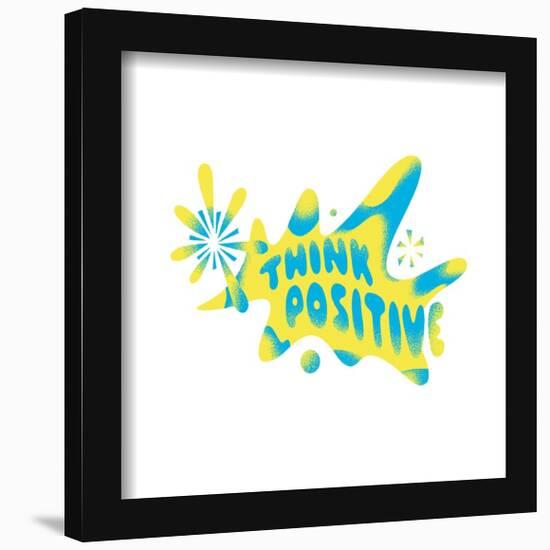 Gallery Pops Disney Inside Out 2 - Think Positive Wall Art-Trends International-Framed Gallery Pops