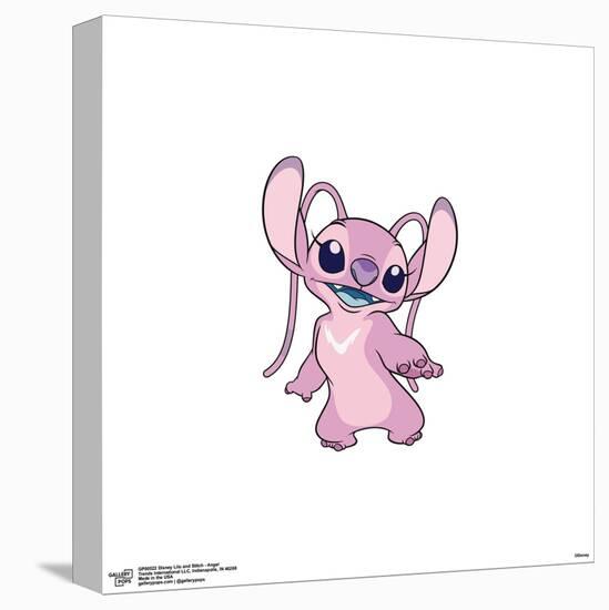 Gallery Pops Disney Lilo & Stitch - Angel Wall Art-Trends International-Stretched Canvas