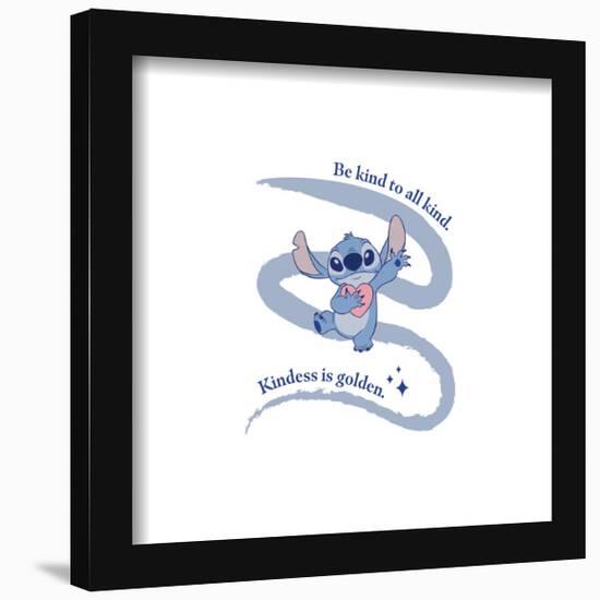 Gallery Pops Disney Lilo & Stitch - Be Kind To All Wall Art-Trends International-Framed Gallery Pops