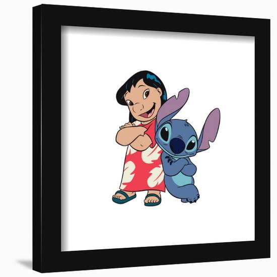 Gallery Pops Disney Lilo & Stitch - Disney Lilo & Stitch Wall Art-Trends International-Framed Gallery Pops