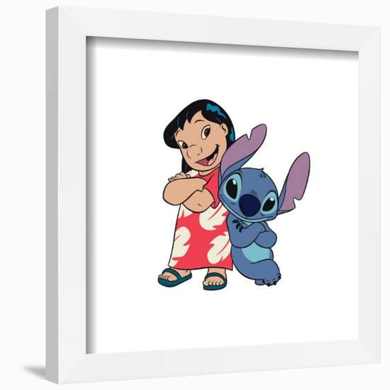 Gallery Pops Disney Lilo & Stitch - Disney Lilo & Stitch Wall Art-Trends International-Framed Gallery Pops